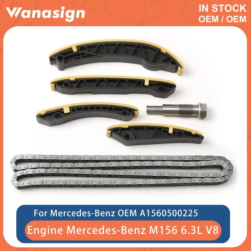 Engine Timing Set Fit 6.2 6.3 L For Mercedes-Benz M156 C63 E63 AMG W204 W211 S204 ML63 SL63 C204 C2