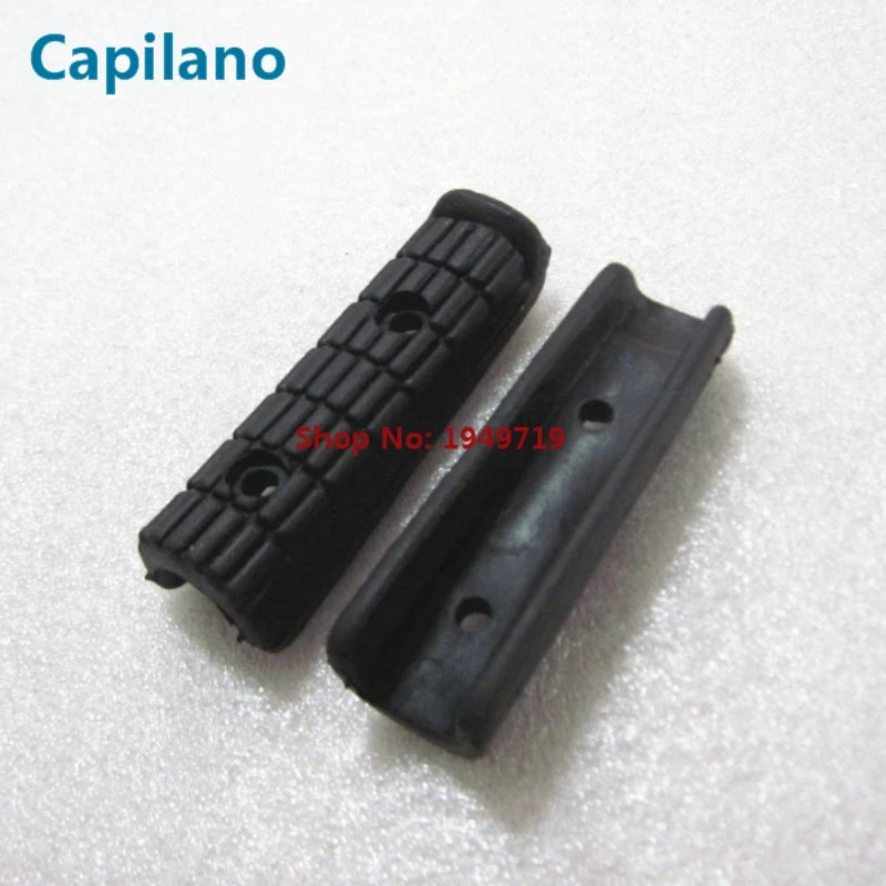 motorcycle FZR250 FZR400 front foot step peg shell rubber grip for Yamaha 250cc 400cc FZR 250 400 f