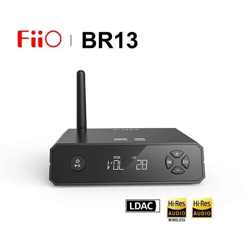 FiiO BR13 เสียง Hi-Res Bluetooth 5.1 ตัวรับสัญญาณเครื่องขยายเสียงหูฟังรองรับ 7 โหมดบลูทูธ LDAC สําหร