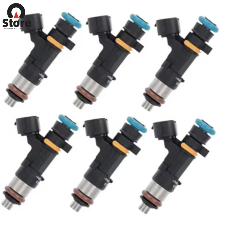 6 Pcs 0280158042 16600-CD700 Fuel Injector Nozzle for Nissan Murano 350Z Infiniti G35 FX35 M35 3.5L