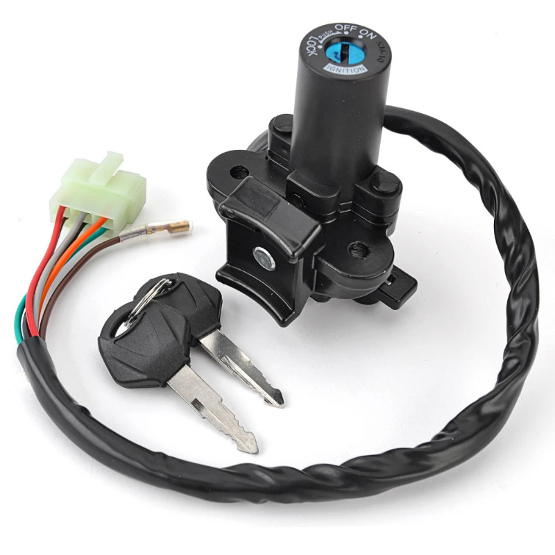 Motorcycle Ignition Switch Key For Kawasaki Ninja ZX6 ZX6R ZX9R ZX7RR ZX-6R ZX-9R ZX-7R ZX7R ZR400