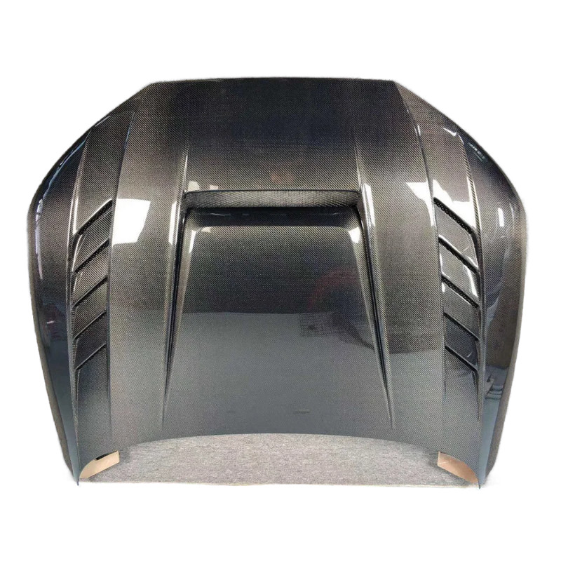Wet Carbon Fiber Hood Engine Cover for Audi A4 B9 S4 RS4 B9.5 Top Modification-New Condition，100% t