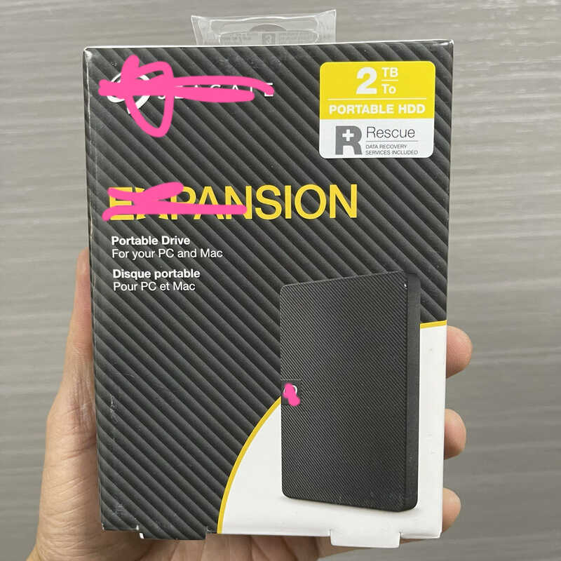 เหมาะสําหรับ Seagate New Ruiyi 5TB Ruipin 5T Mingjian 8 ซม.แบบพกพาฮาร์ดไดรฟ์มือถือ usb3.0
