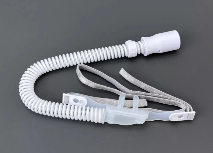 High Flow Nasal Oxygen Cannulas Hose Tube Tubing Pipe Flexible Tip Soft Nose Cannula With Head Stra