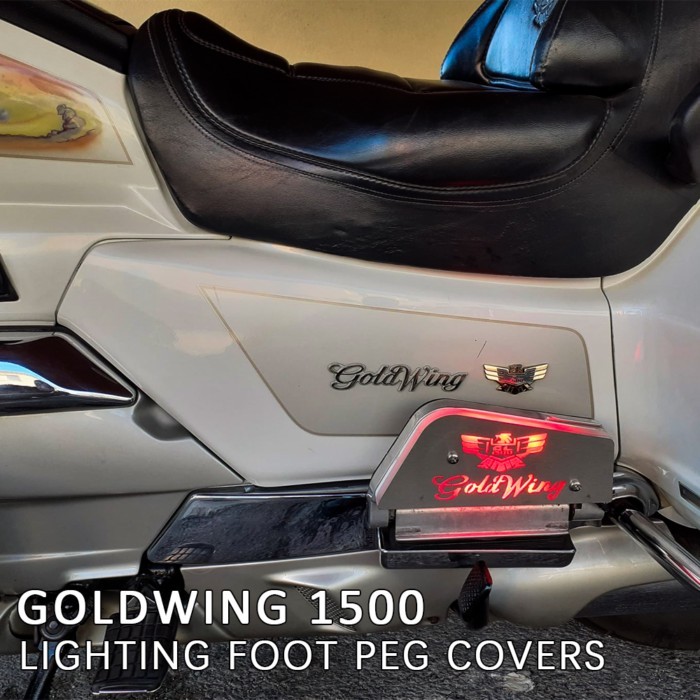 Goldwing 1500 Accessories LED Lighting System For Honda Goldwing 1500 GL 1500 Lighting Foot Peg Cov