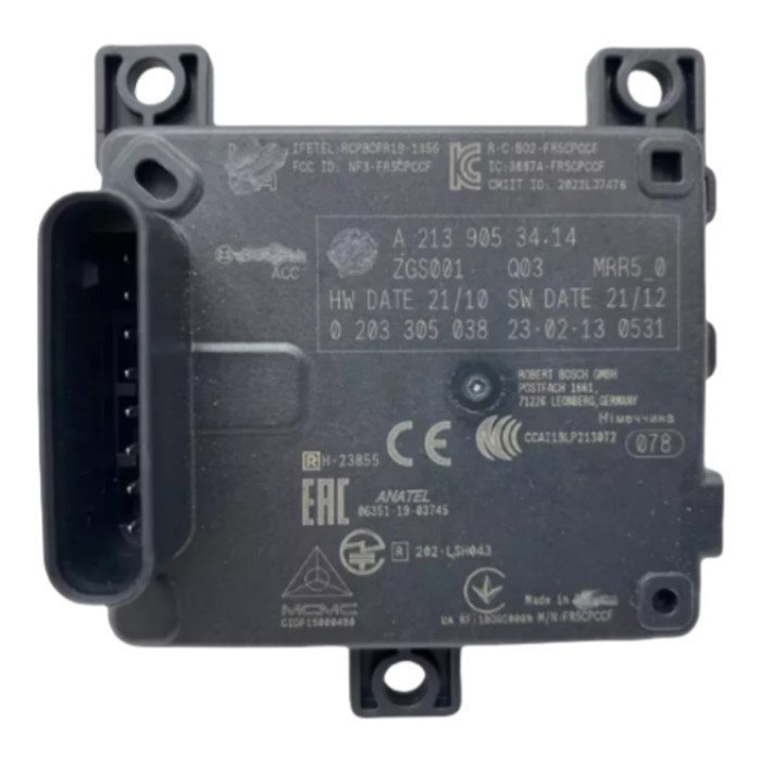 Mercedes Radar Sensor Distronic ACC Distance Radar Radar A2139053414 A213 905 3414