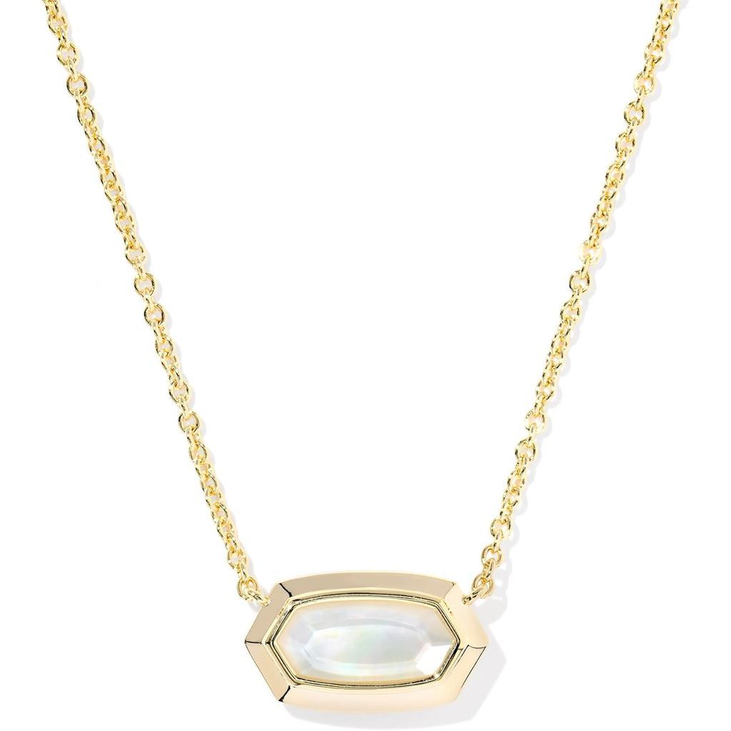 Kendra Scott Elisa Bezel สร้อยคอมินิจี้ เครื่องประดับแฟชั่น