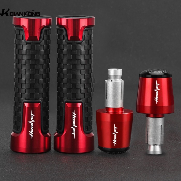 FOR Honda CB599 CB900F CB 600 900F CB900 F HORNET 250 Motorcycle 7/8'' 22mm Handlebar Grips Ends Ha