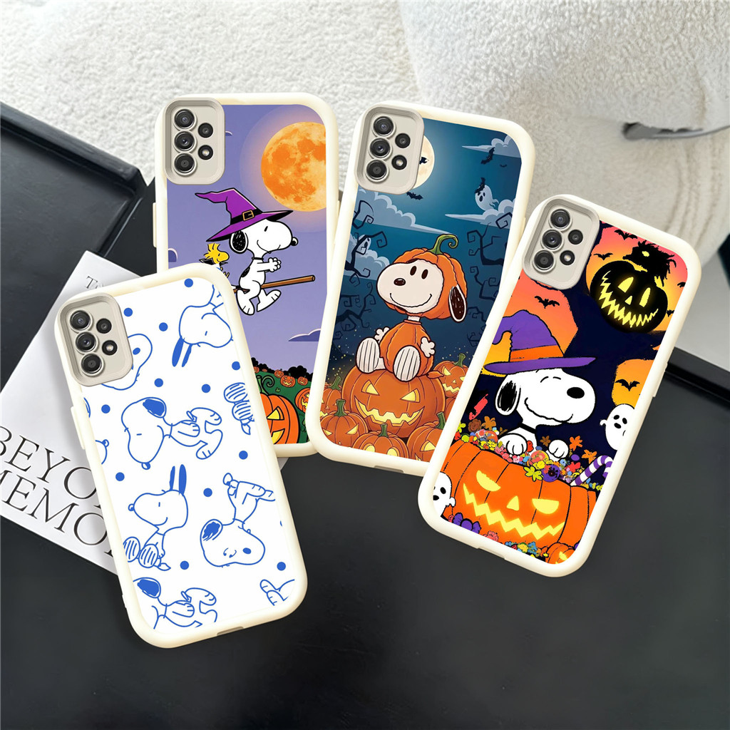 SAMSUNG VK24 Snoopyปลอกสําหรับเคสซิลิโคนอ่อนนุ่มSamsung A06 A22 A04 A02S S24 M02S M15 A03S A03 A16 F