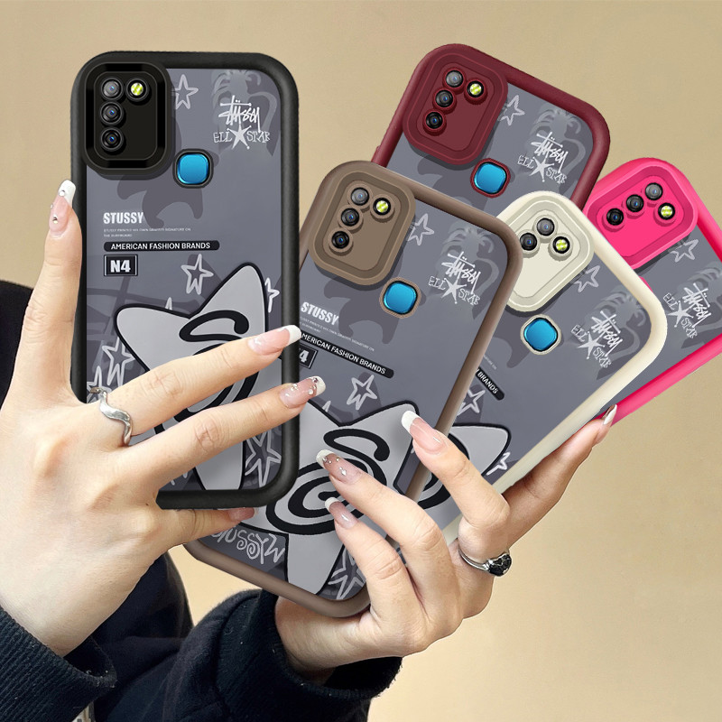 แบรนด์อินเทรนด์ Griffiti ดาวเคสโทรศัพท์สําหรับ Infinix X650B X655F X655C X657B X657C X665E X669C X67