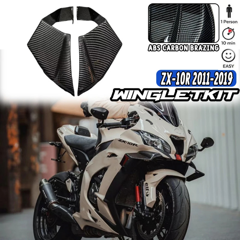 2011-2019 ZX-10R WINGLETKIT FOR KAWASAKI ZX10R ZX-10R Motorcycle accessories Fixed wing ZX10R Fixed