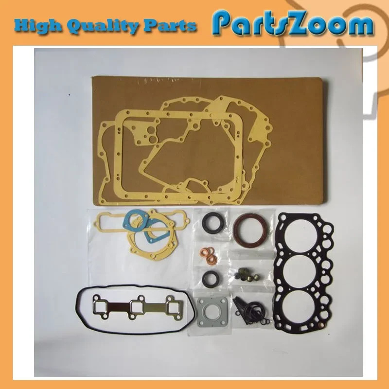 For Mitsubishi L3E Diesel Engine Gasket Kit 30L94-06030 For Tractor Loader and Generator