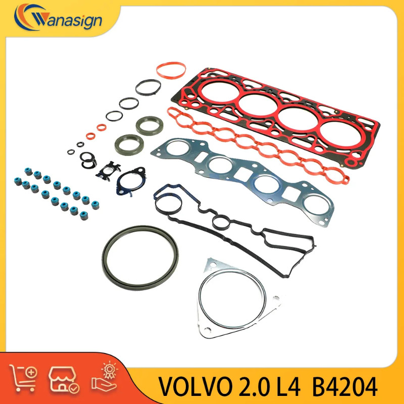 AUTO ENGINE PARTS Cylinder Head Gasket Set For VOLVO S60 S90 V60 V90 XC60 XC90 2.0L L4 GAS 2.0T 2.0