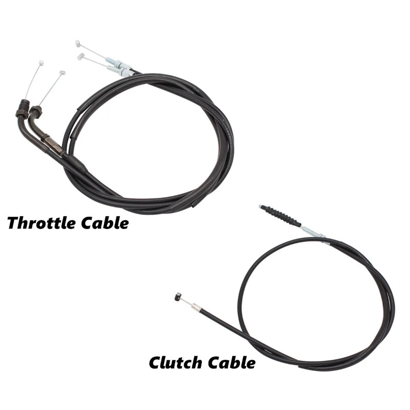 Motorcycle Clutch Cable & Throttle Cable For Honda Steed VLX 400 600 VLX400 VLX600 Magna VF 250 VF2