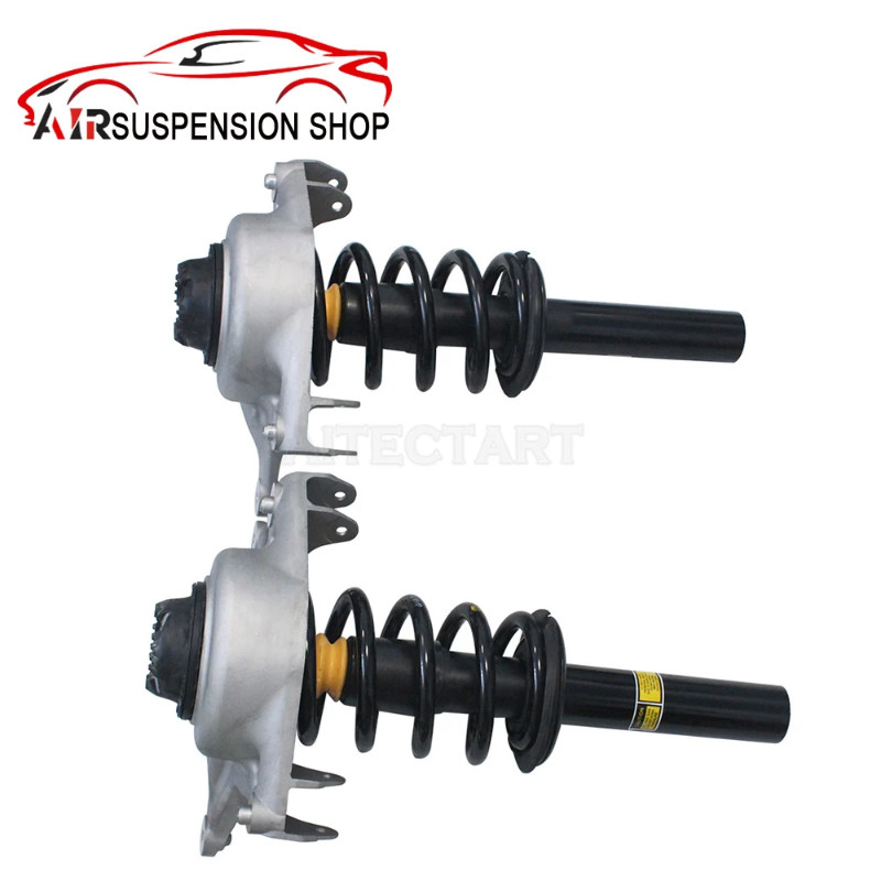 2x Front L&R Coil Spring Shock Assembly w/o ADS For Audi Q5 SUV SQ5 8R 2009-2017 8R0412392A 8K04130