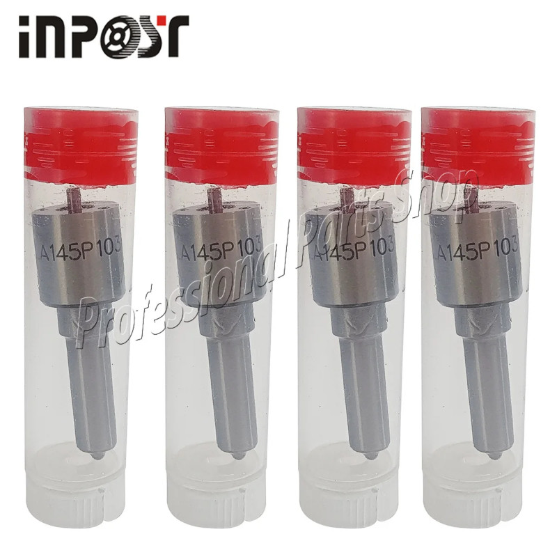 4pc DLLA145P1033 Injector Nozzle for Kubota V3800 V3800T DLLA145P1033
