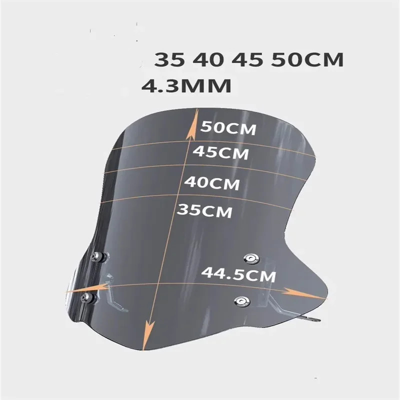 For Honda Rx125 Motorcycle indshield Modified Windshield Modified Front Windshield Rx 125 Rx 125