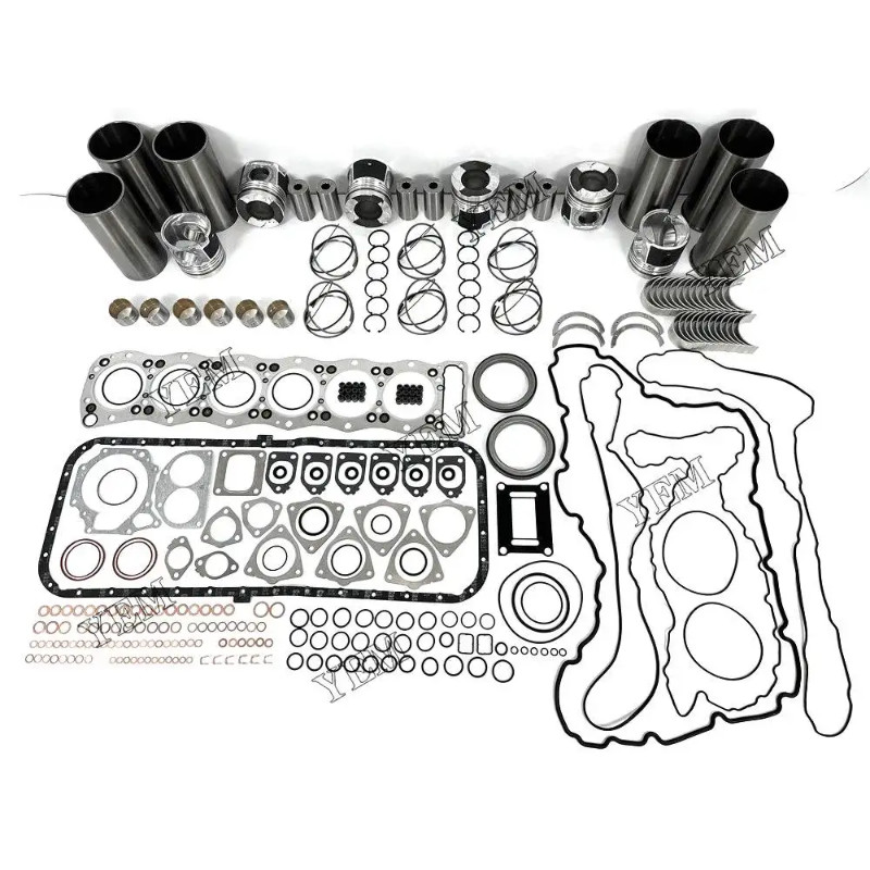 New Overhaul Rebuild Kit With Gasket Set Bearing For Isuzu 6UZ1 engine spare parts