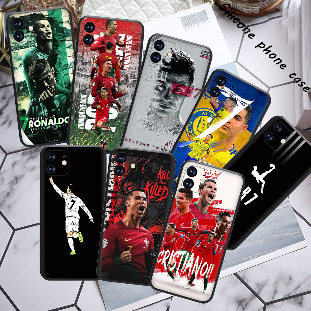 Vivo V19 V20 Pro S7 S7T V21 V21E T1 T1x Y10 Y75 Y70 Y53S TPU Soft Case 66H4 Cristiano Ronaldo ซิลิโค