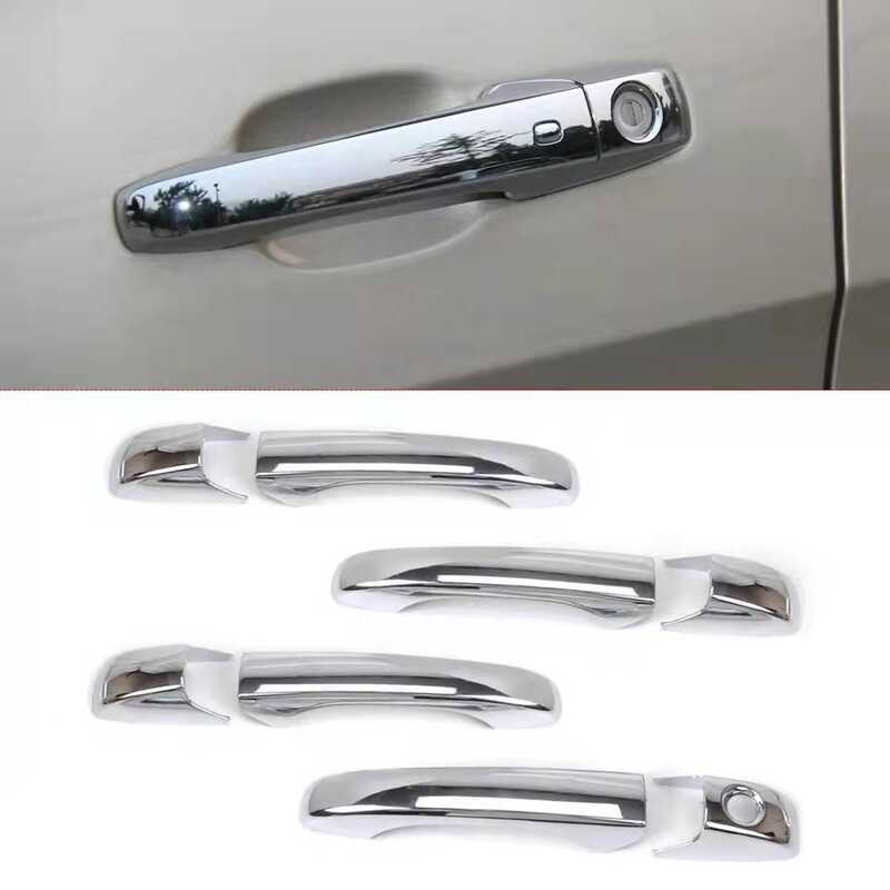 เหมาะสําหรับ Dodge Dodge Durango 2011-2012 สไตล์มือจับประตูเคสป้องกันคาร์บอนไฟเบอร์ตกแต่ง