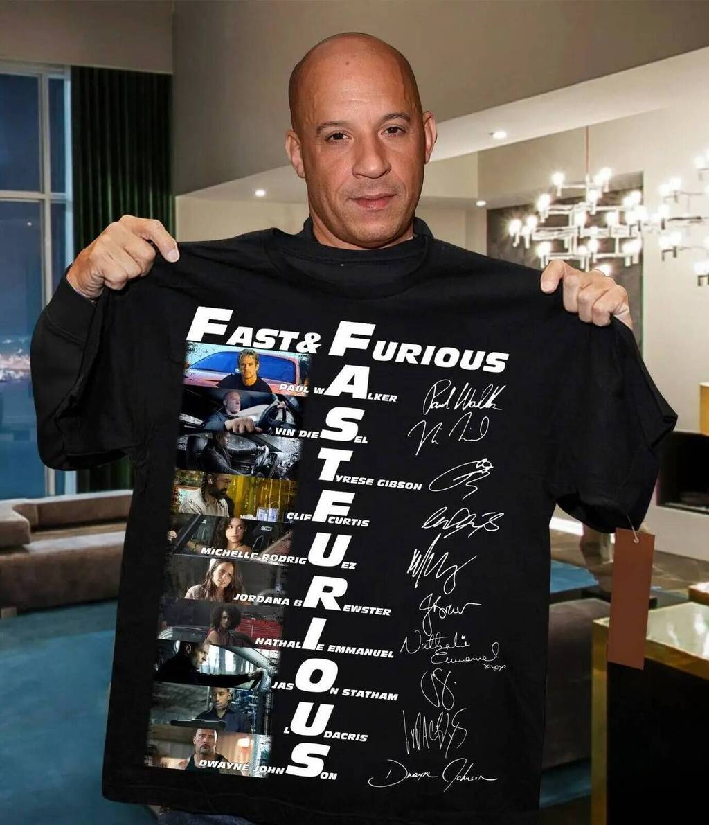 FAST AND FURIOUS FILM 15 เสื้อ