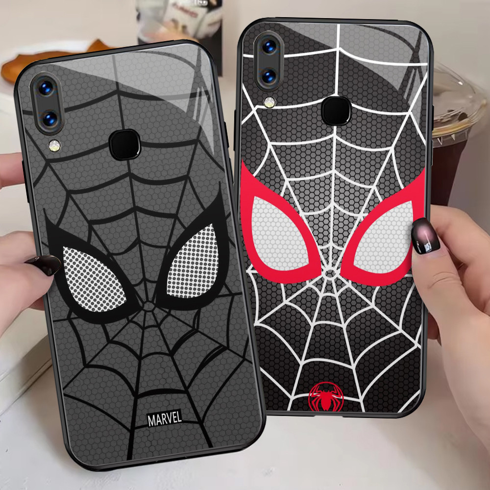 G-43 Spider-man HD Glass Casing สําหรับ VIVO Y12i Y89 Y85 V9 Y93 Y11 Y67 Y66 Y95 Y91 Y91C กรณี