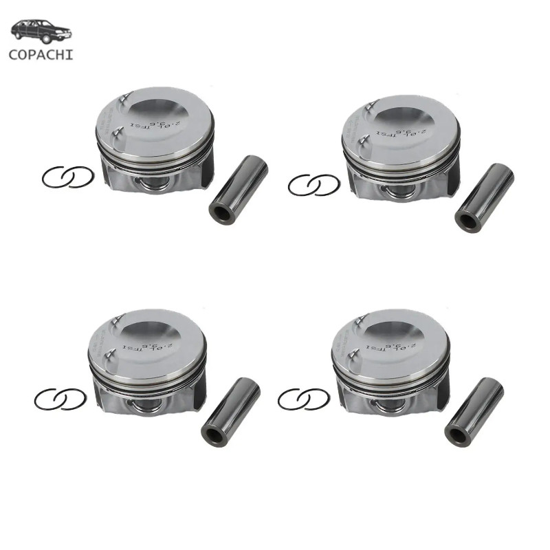 Engine EA888 2.0T Pistons&Rings Set 82.51mm Φ21mm 06H107065AM N90558301 06H198151C For Audi A3 A4 Q