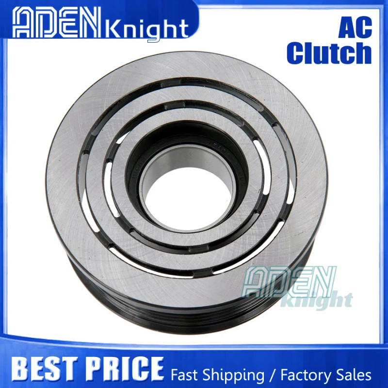 AC Compressor Clutch Pulley For JAGUAR X-TYPE X400 V6 S-TYPE X200 V6 1X4H19D649AA 1X4H195629AB XR82