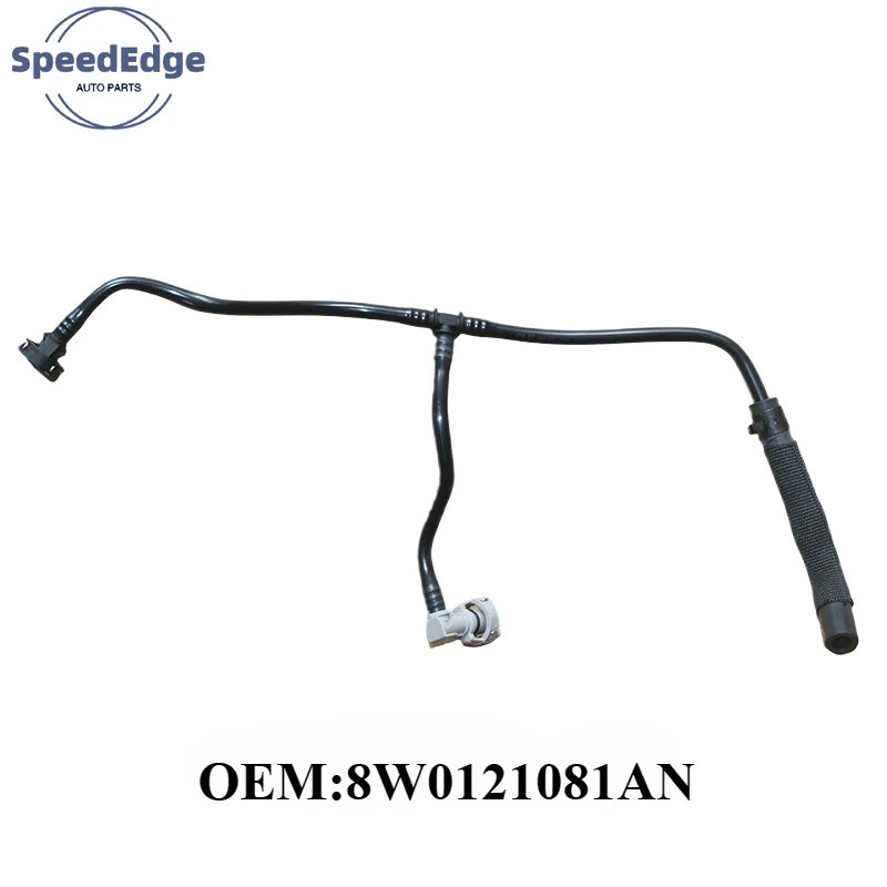 8W0121081AN Expansion Tank Vent Hose Engine Coolant Radiator Overflow Pipe For Audi A4 A5 S4 S5 B9