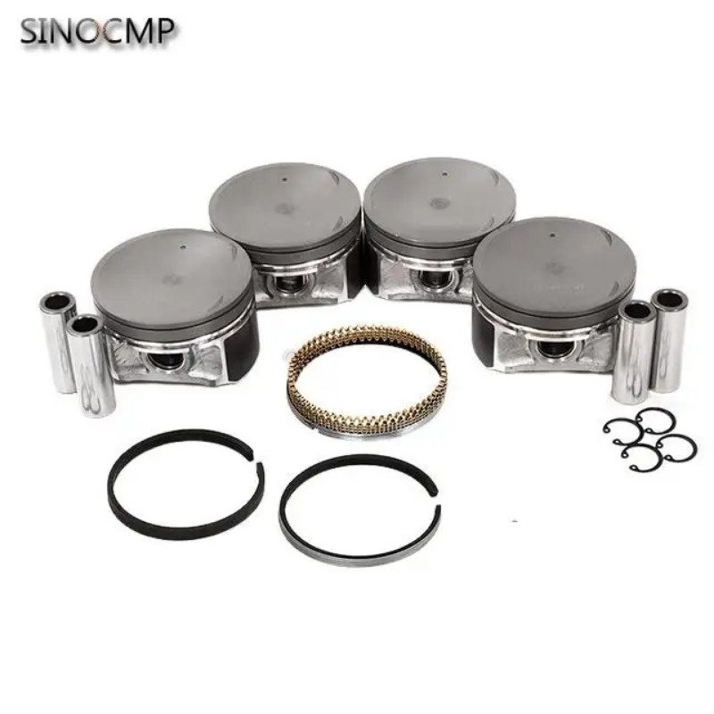 QR25DE 2.5 4pcs Engine Piston Set  A2010-8J000 A2010-8J011 For 02-06 Nissan Altima Sentra SE-R 2.5L