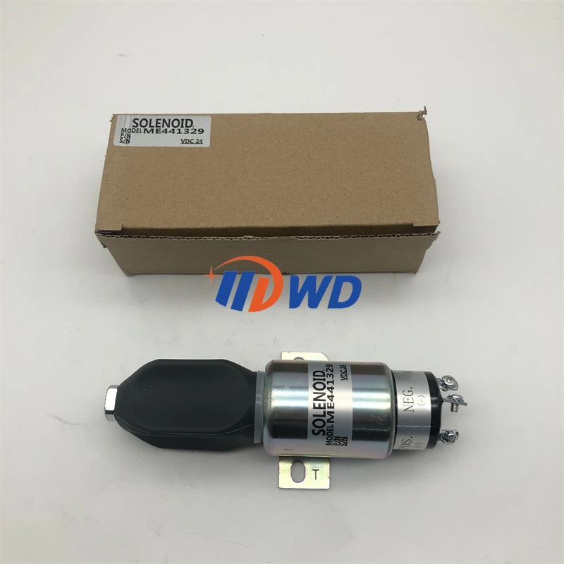 ME441329 Stop Solenoid Valve 24V for Mitsubishi ETS 6D16 6D22 6D24