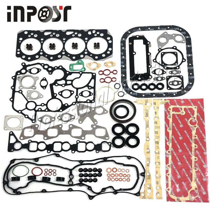New 4JJ1 Full Gasket set With Head Gasket kit For ISUZU NPR NQR ELF Truck 3.0 Engine 4JJ1 4JJ1T