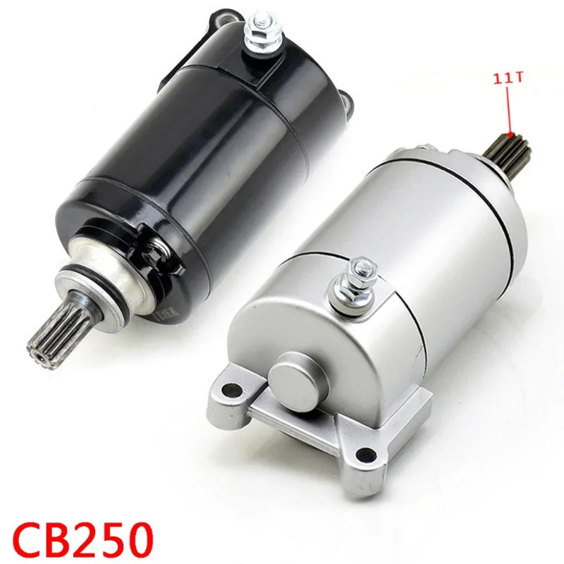 11Teeth CB250 Starter Motor 11T Motorcycle For CB200 250cc 200CC CQR250 KAYO T4 K5 Engine LONGCIN M