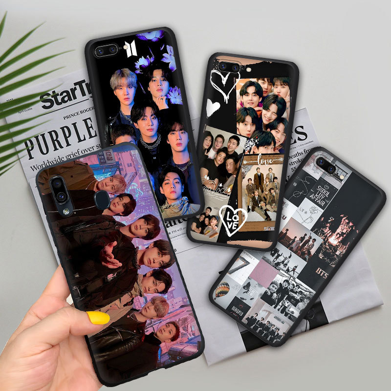 เคสโทรศัพท์ซิลิโคนอ่อนนุ่มสําหรับRealme C2 C3 C11 C12 C25 C15 C20 8i 8Pro 4G 8s 8 5G 40Y9 Bts