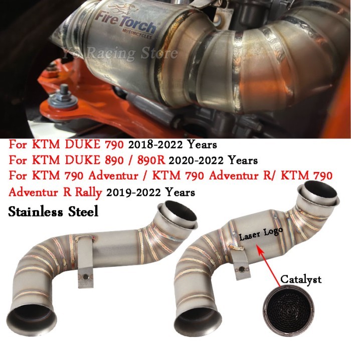For KTM DUKE 790 Duke 890 / 890R 18-22 KTM 790 Adventur R Ktm790 R Rally 19-22 Motorcycle Exhaust M
