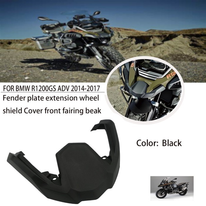 For BMW R1200GS Adventure R1200 R 1200 GS ADV GSA GSA1200 fender extension wheel shield cover front