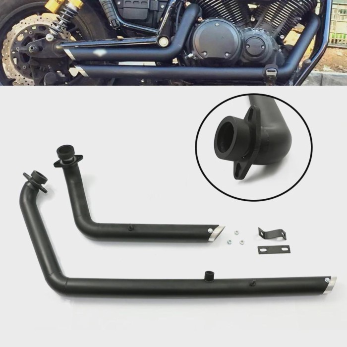 For Yamaha V-Star XV950 Bolt XVS950 XV 950 All Years Motorcycle Exhaust Pipe Mufflers Full Exhaust