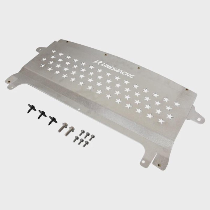 Oil Cooler Skid Plate LR Underhood Shield For BMW F8X M3 F80 15-18 M4 F82 F83 15-20 S55 Engine 3.0L
