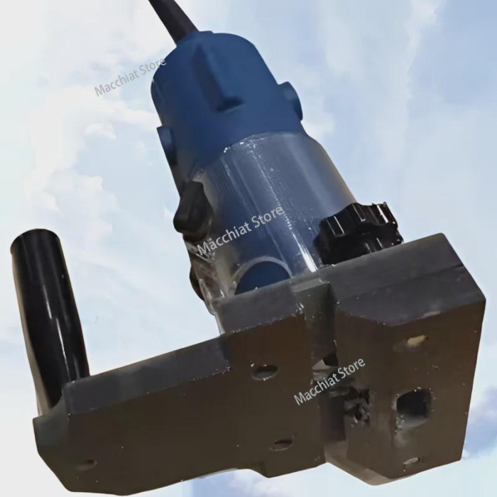 No handle oblique door panel electric curved line drawing knife oblique straight profile trimming m