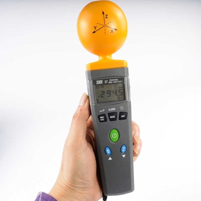 Tes92 High Frequency Radiation Tester Electromagnetic Radiation Detection Tool Electromagnetic Radi