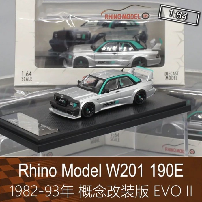 Rhino Model 164 Rhino Sports Car W201 Model Concept Modified EVO II เหมาะสําหรับ Mercedes-Benz 190E
