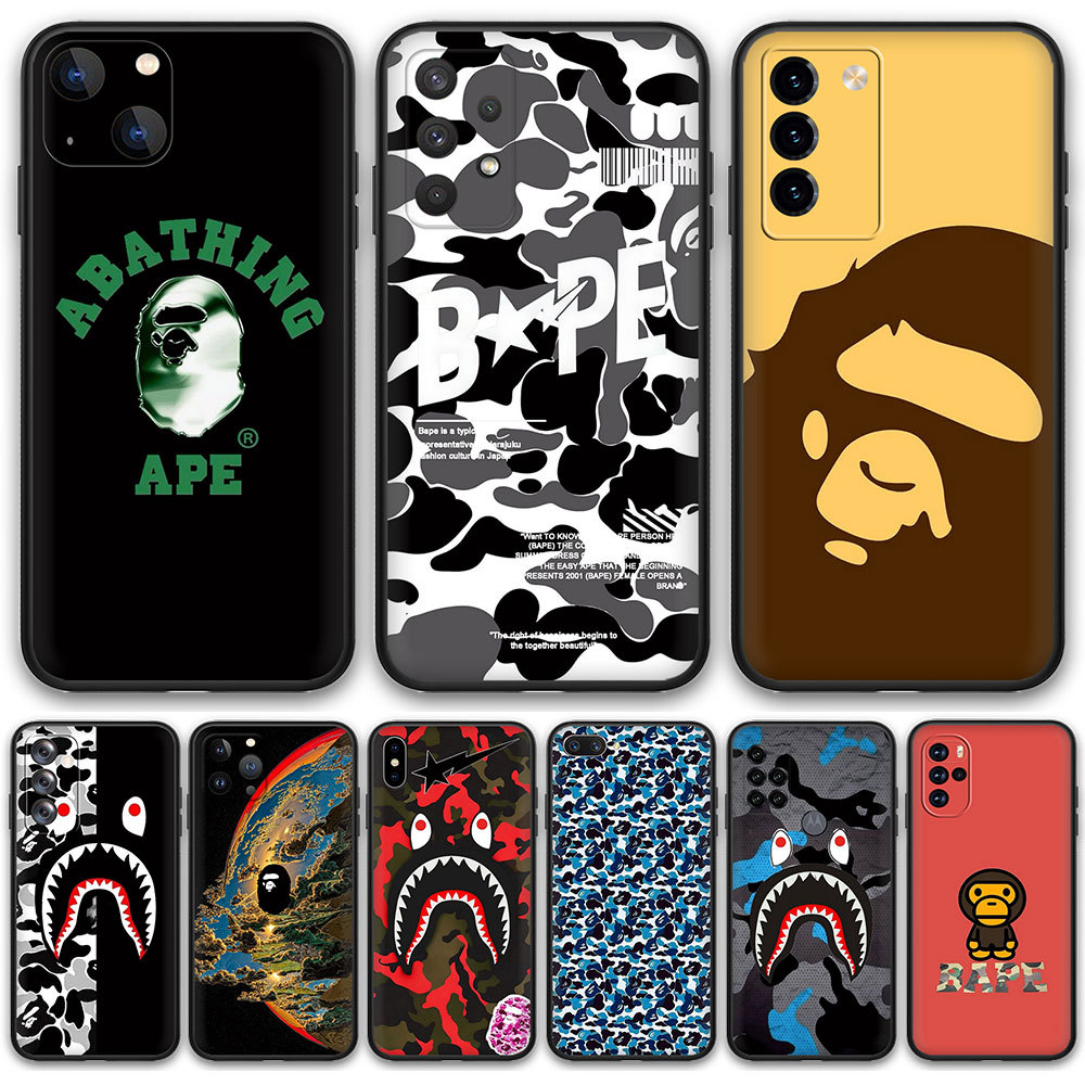 VIVO Y03 Y18 Y18S Y18E Y19S S19 Pro K328 Bape TPU ซิลิคอนฝาครอบโทรศัพท์