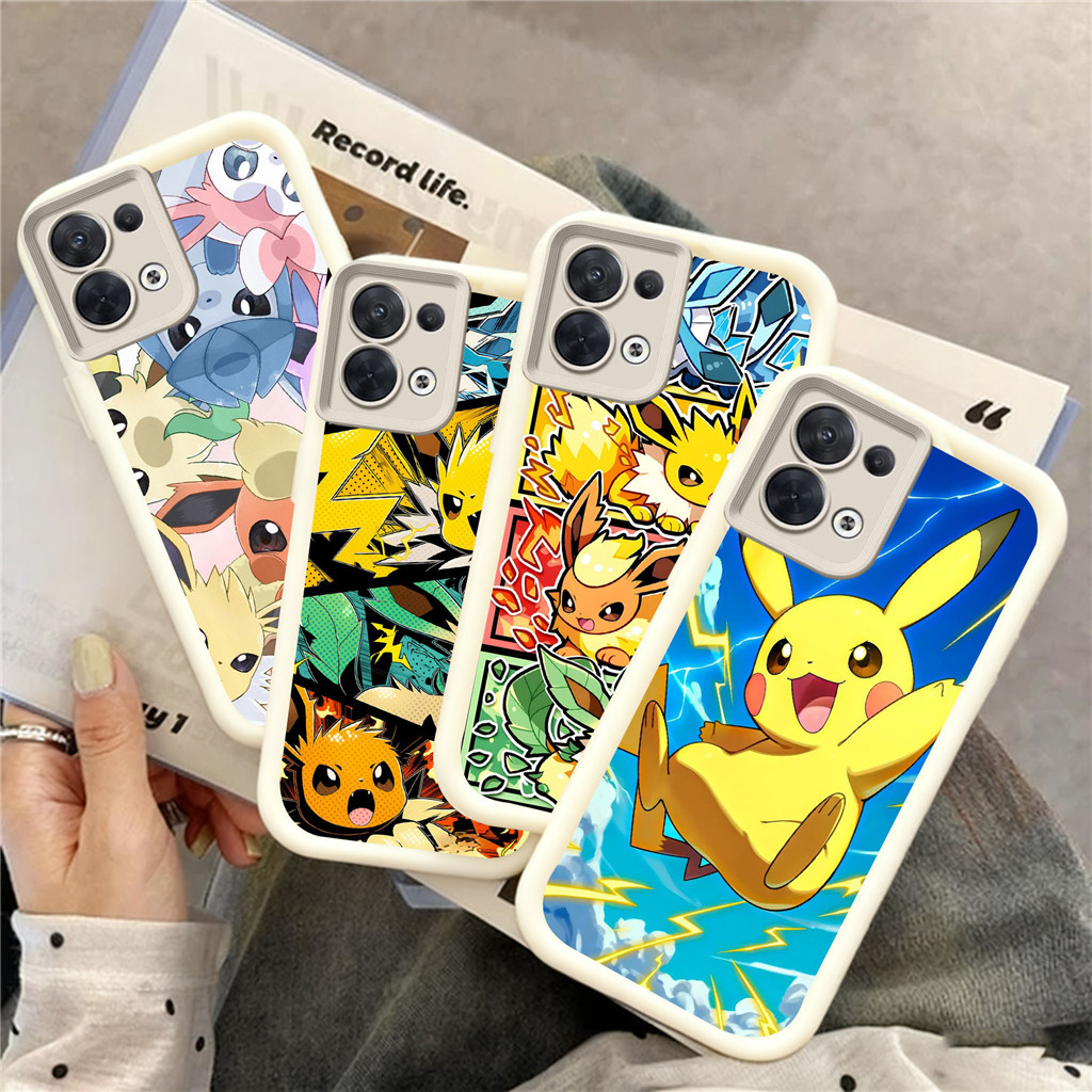 VK19 เคสโปเกมอนสําหรับเคสซิลิโคนอ่อนนุ่ม Realme Narzo 10 P1 12 6i C17 N65 C3 20A 10A 70 Pro Plus 5G 