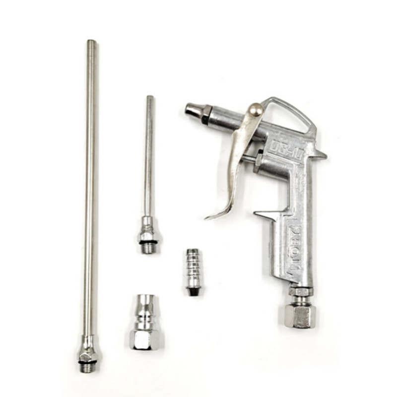 Mini Air Blow Gun Pneumatic Dust Blower Gun Air Spray Gun Dust Cleaning Air Blower with 2 Replaceme