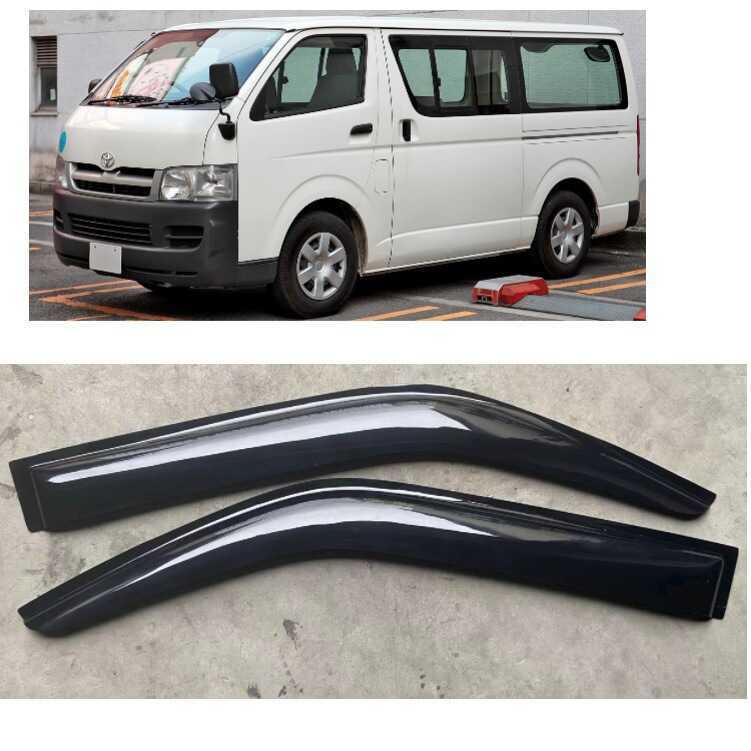 เหมาะสําหรับ Sea Lion hiace H2 24-2019 รถดัดแปลงหน้าต่าง Rain Eyebrow Rain Block Rain Block Rain Blo