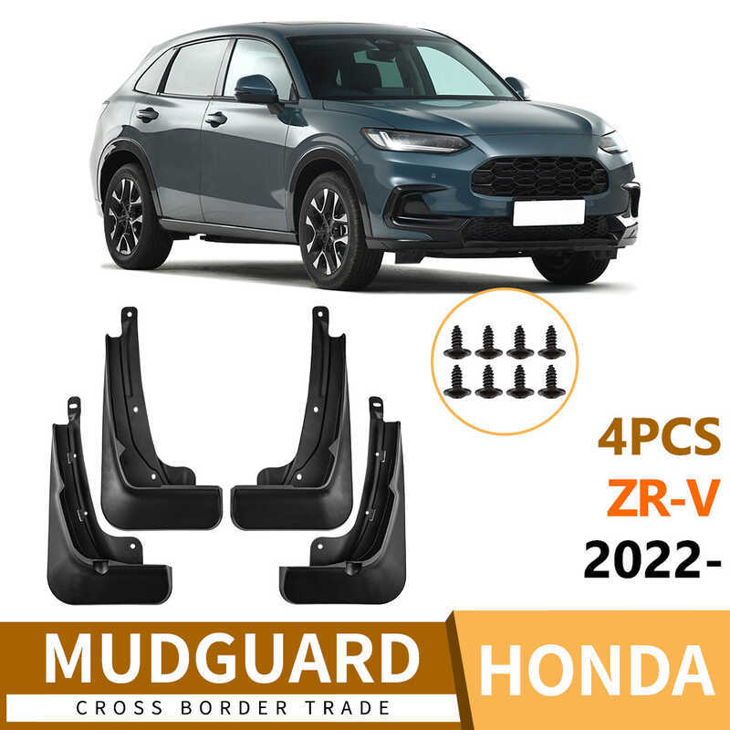 เหมาะสําหรับ Honda Zhizai ZRV zr-v 2022-2024 รถยาง Mudguard การค้าต่างประเทศ Mudguard