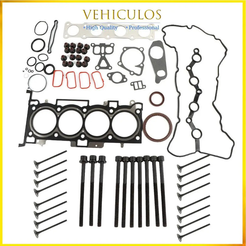 G4KH 2.0L Engine Gasket Seal Kit w/ Head Bolts 22321-25000 22211-2G000 for 2012-2020 Hyundai Sonata