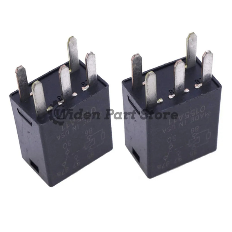 2PCS Relay 7219044 for Bobcat A770 S450 S510 S530 S550 S570 S590 S595 S630 S740