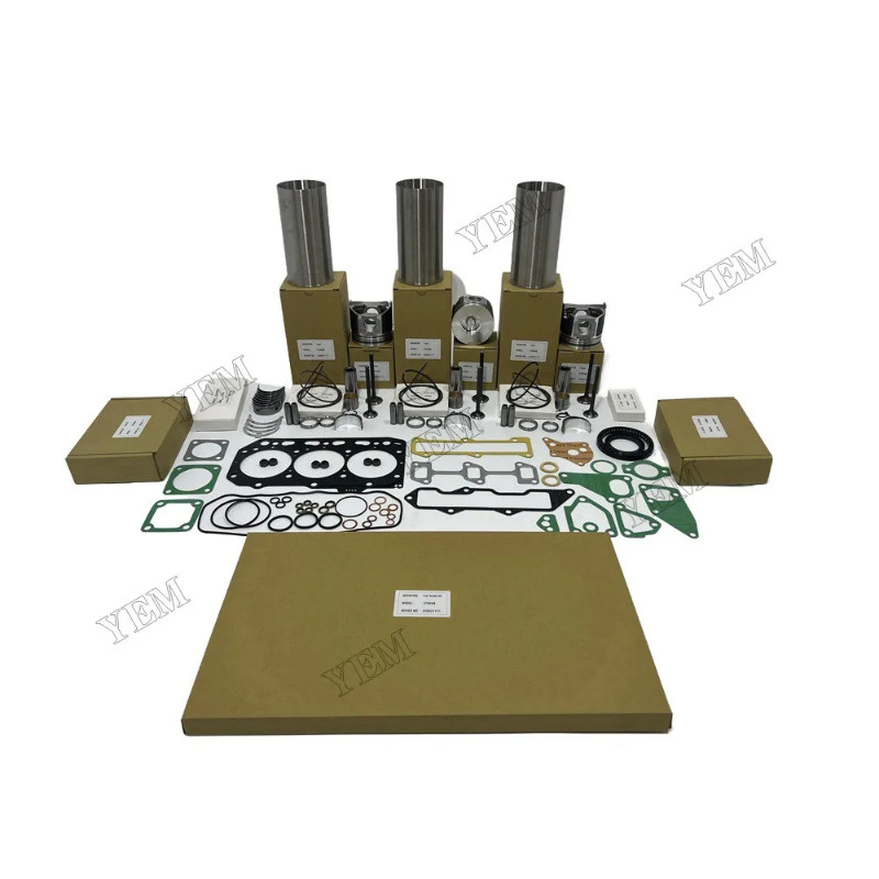 For Yanmar Engine Parts 3TNV88 3TNV88-BD6YA Overhaul Rebuild Kit With Gasket Set Bearing&Valve Trai