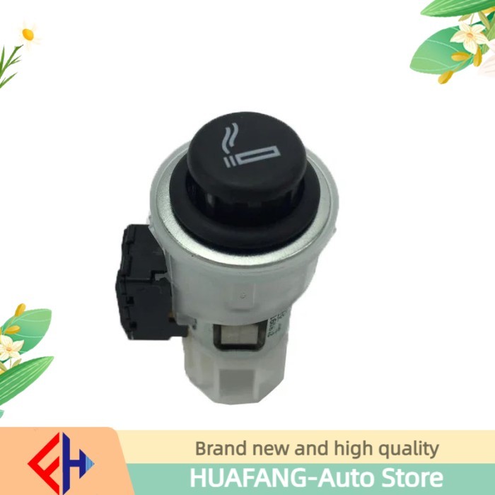 Original Car Cigarette Lighter Assembly White Led 1j0919309 For Golf 7 7.5 1j0919309 High Quality